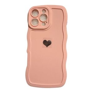 Pink Silicone Phone Case iPhone 15 pro Max